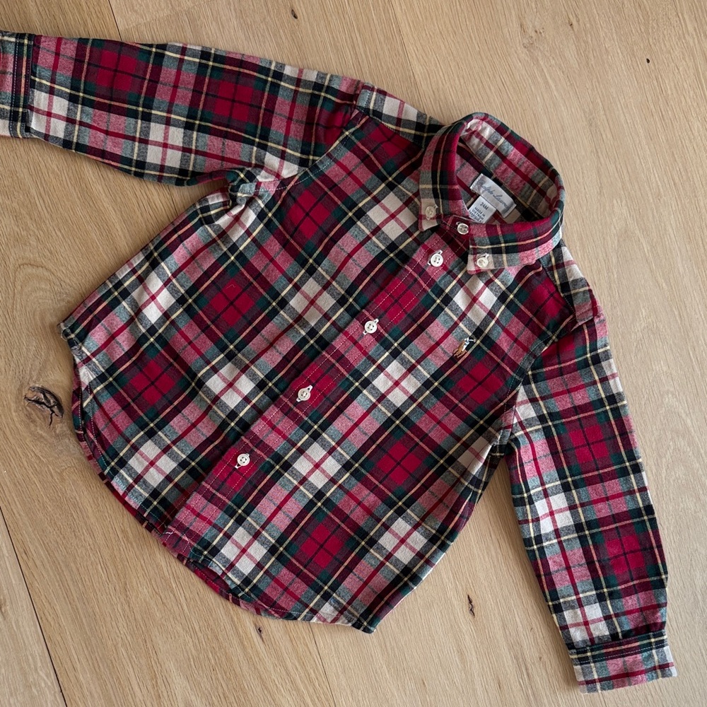 Ralph Lauren Kids Classic Flannel Shirt